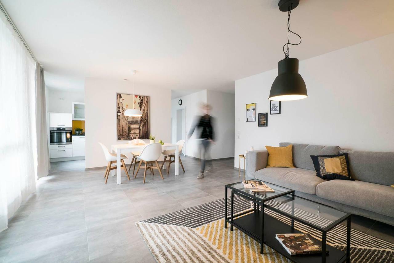 Apartwehr Business&Ferien Apartment Gelb Ngoại thất bức ảnh